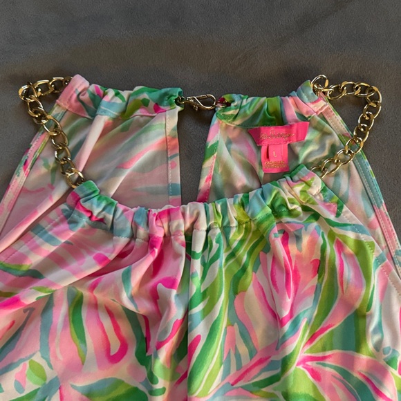 Lilly Pulitzer Bowen Halter Top - Picture 3 of 3